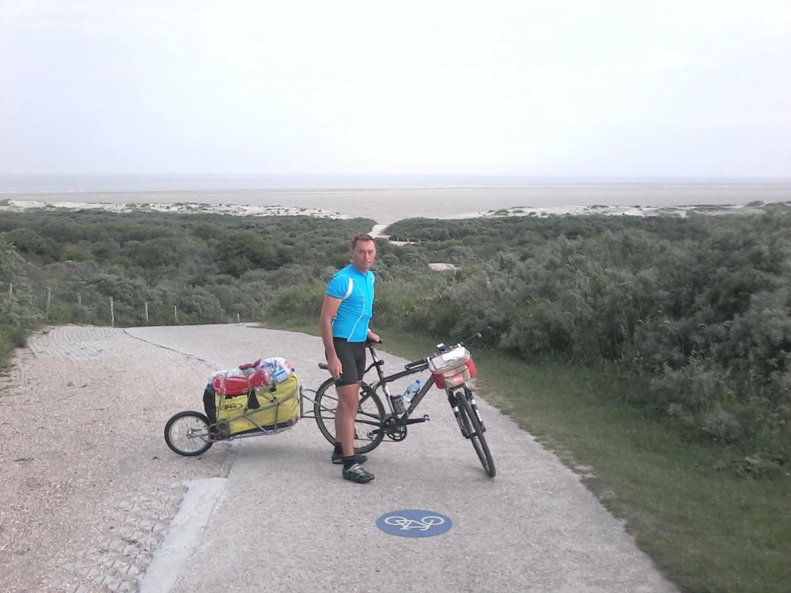 Bagagewagen voor fiets ( enkel te huur), Fietsen en Brommers, Ophalen