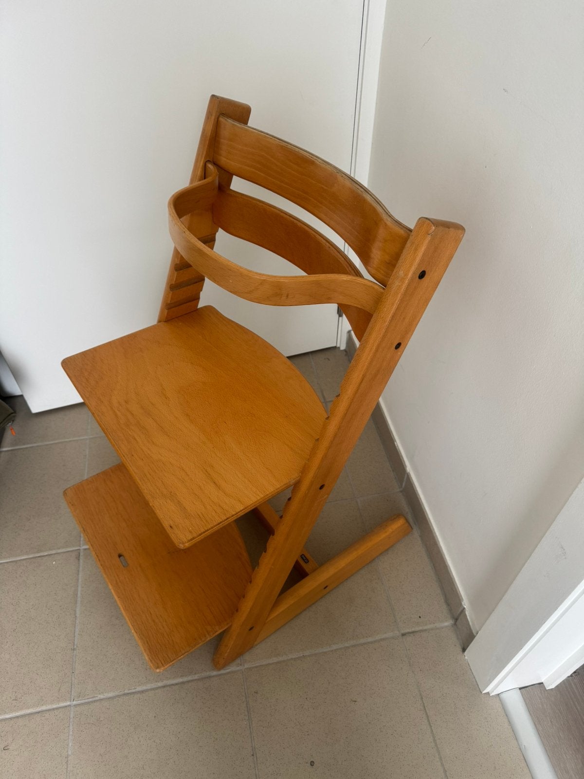 Stokke tripp trapp kinderstoel met babyset, Kinderen en Baby's, Kinderstoelen, Ophalen of Verzenden, Zo goed als nieuw