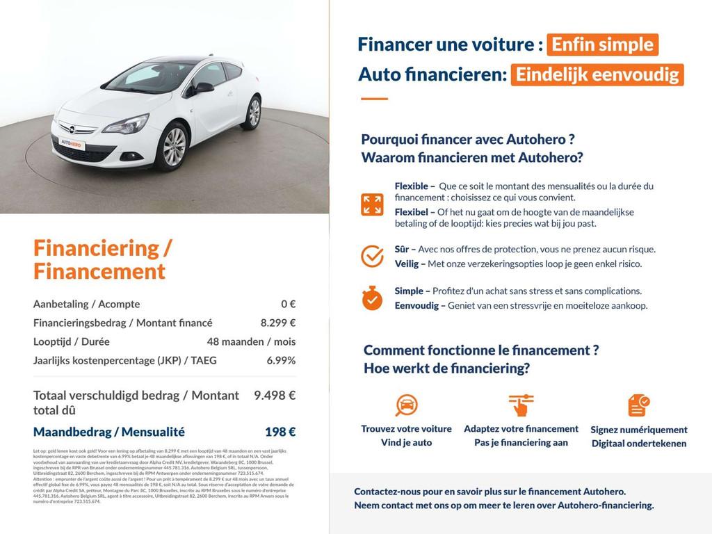 Opel Astra 1.4 Turbo Sport (bj 2016), Auto's, Voorwielaandrijving, Parkeersensor, Gebruikt, Zwart