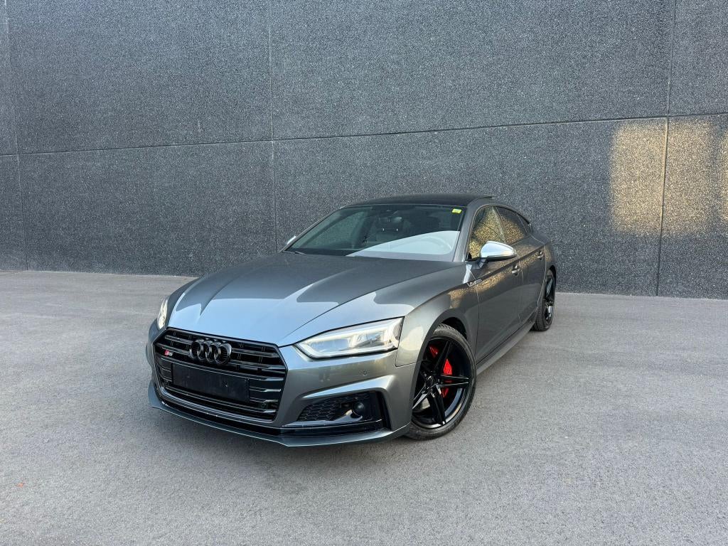 Audi S5 Sportback 3.0 V6 TFSI Quattro Tiptronic - Garantie, Auto's, Automaat, 2995 cc, Bedrijf, Zilver of Grijs
