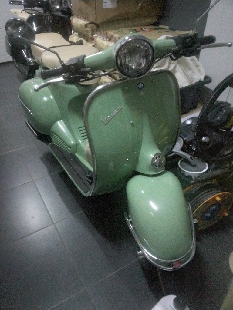Echange vespa abruzzi 125cc contre lml, Enlèvement