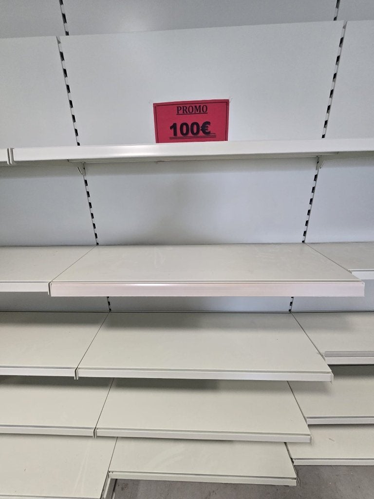 Étagères murales professionnelles blanches – Neuves, Enlèvement ou Envoi