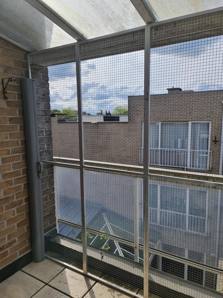 Volière/kattenren, Ophalen, Zo goed als nieuw, Aluminium, Volière