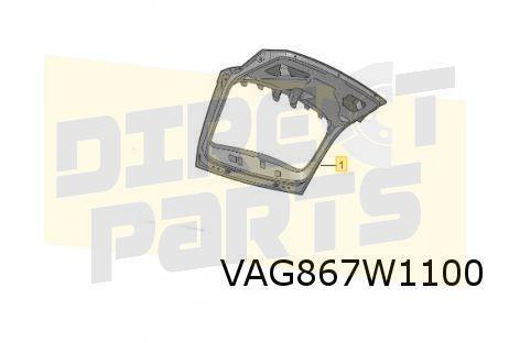Skoda Kamiq (9/19-1/24) Achterklep Origineel! 658827023A, Neuf, Arrière, -, -
