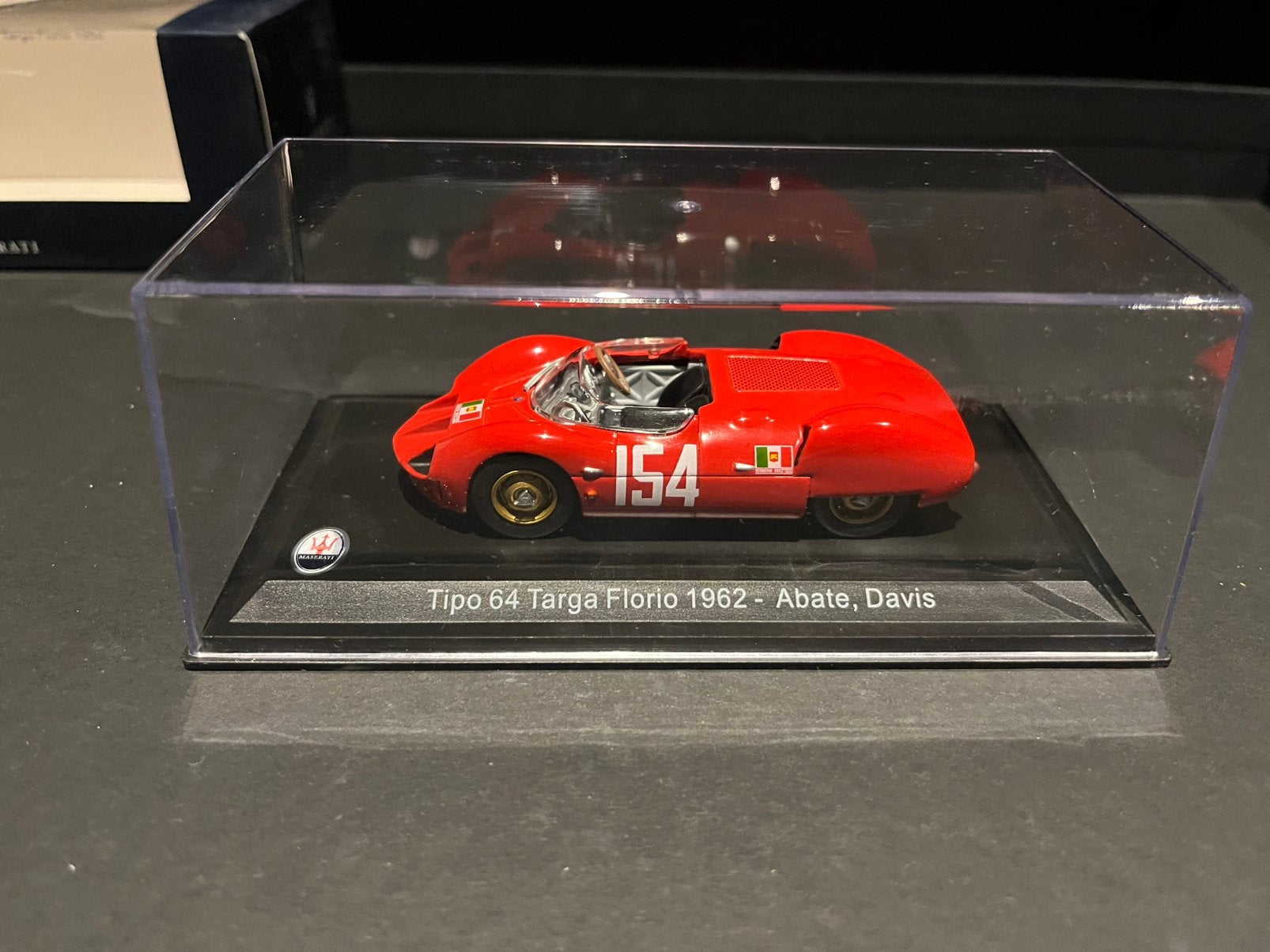 Maserati tipo 64 targa florio 1962, Ophalen, Zo goed als nieuw