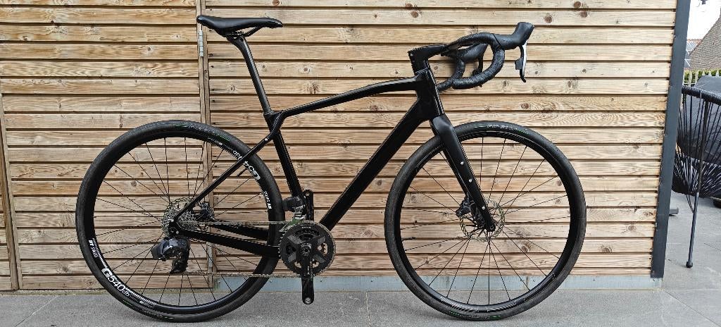 VELOBUILD GF-003 Medium Sram 2x12 AXS + reserve frame, Fietsen en Brommers, 28 inch, Gebruikt, Meer dan 20 versnellingen, 53 tot 57 cm