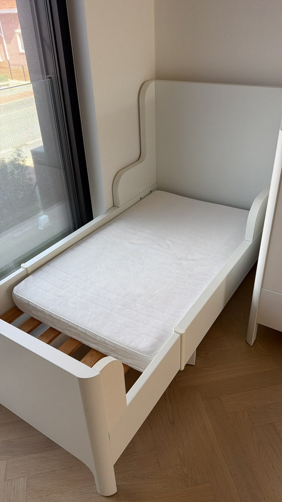 Meegroei bed ikea, Huis en Inrichting, Ophalen, Zo goed als nieuw
