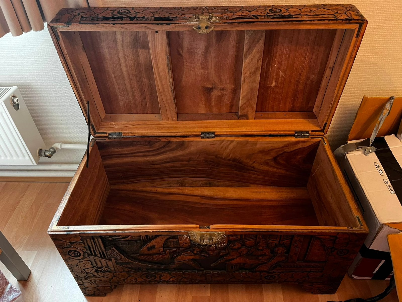 Houten kist, Ophalen, Minder dan 50 cm, 50 tot 100 cm, Zo goed als nieuw