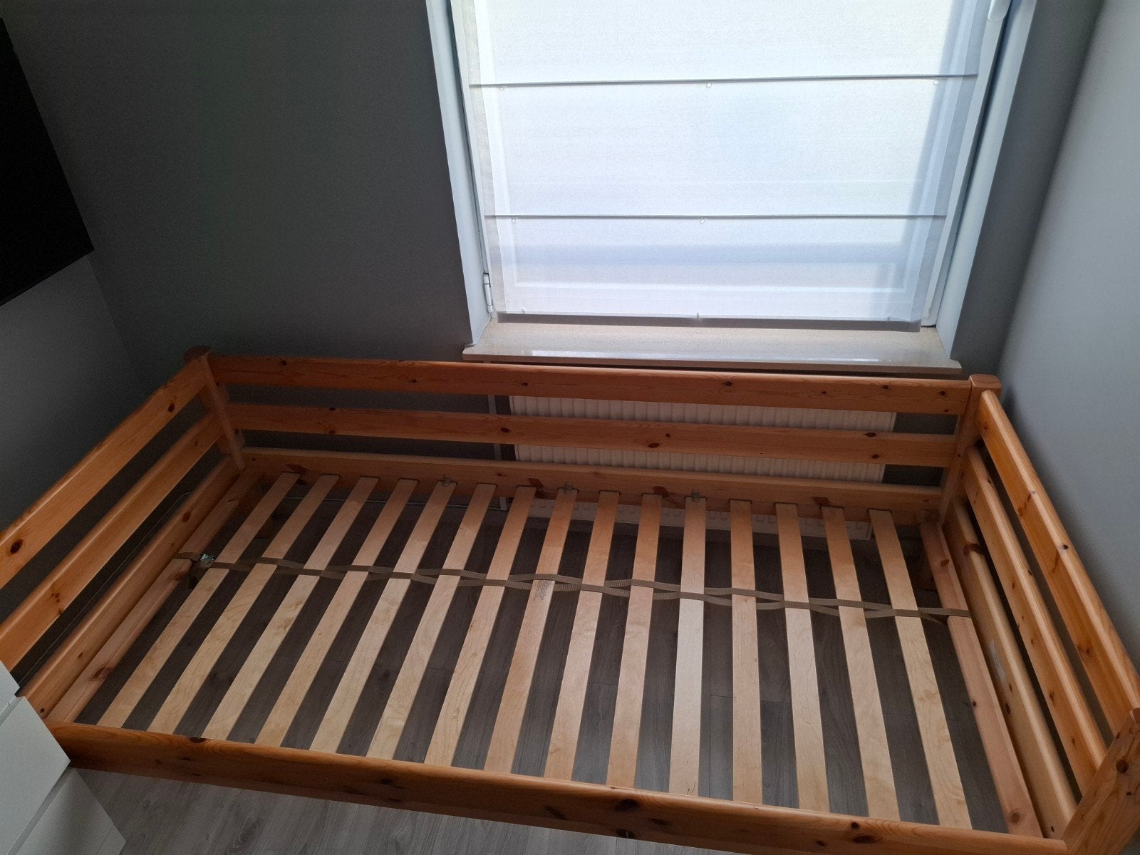 Lit flexa 1 personne avec 2 matelas, Maison & Meubles, 90 cm, Une personne, Enlèvement, Utilisé