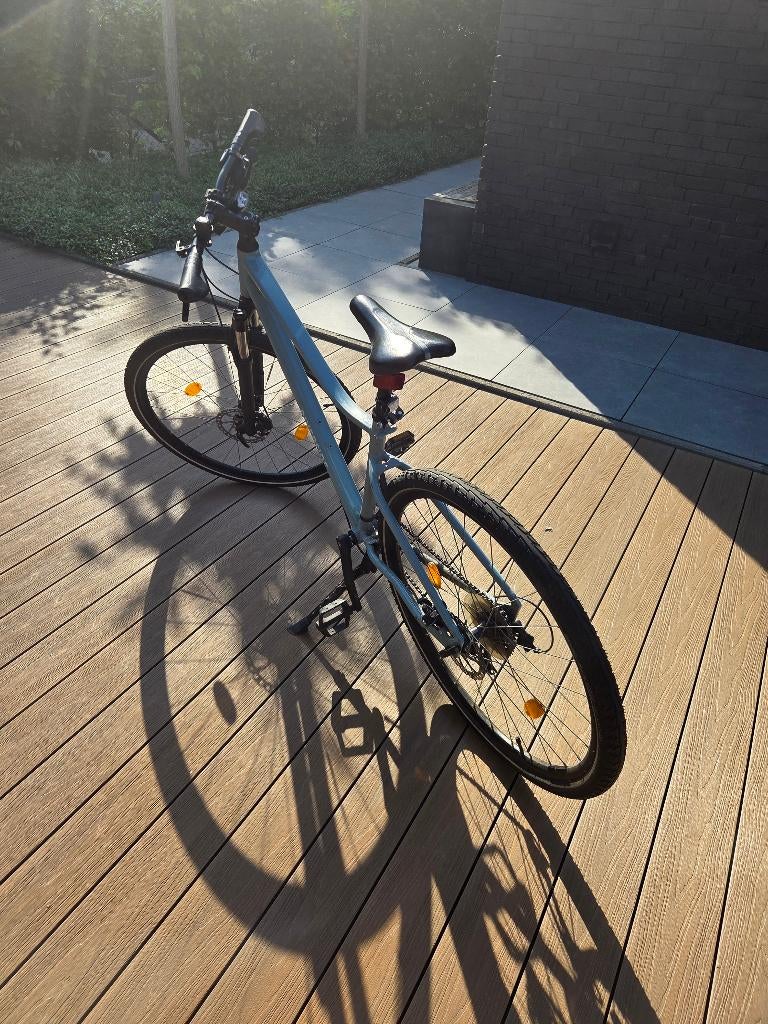 Hybride fiets maat S, Gebruikt, Vering, 49 tot 53 cm, Schijfrem