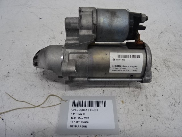 DÉMARREUR Opel Corsa E (01-2014/06-2019) (55591492), Utilisé, Rue de l'Espoir 34 34
4030  GRIVEGNÉE, BE, Info@Collignon.be, Opel