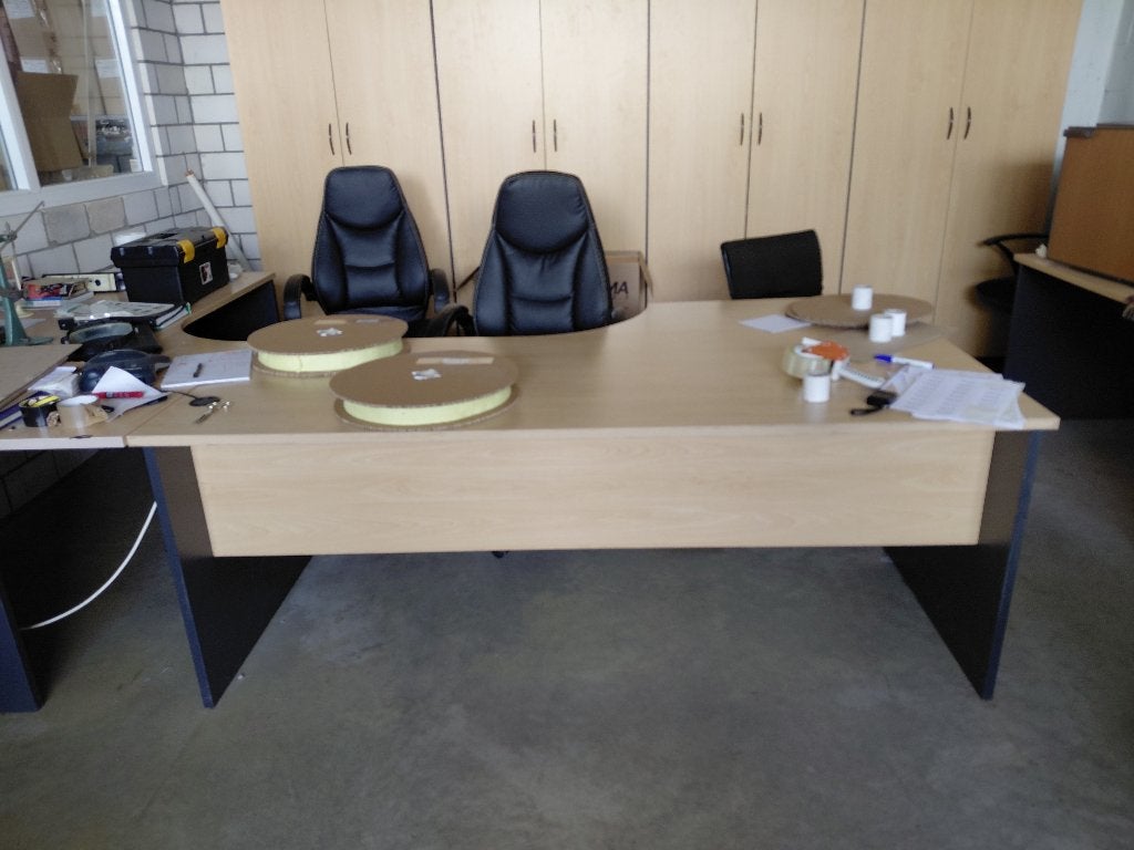 bureau-inrichting kompleet, Ophalen, Gebruikt, Hoekbureau, Overige merken
