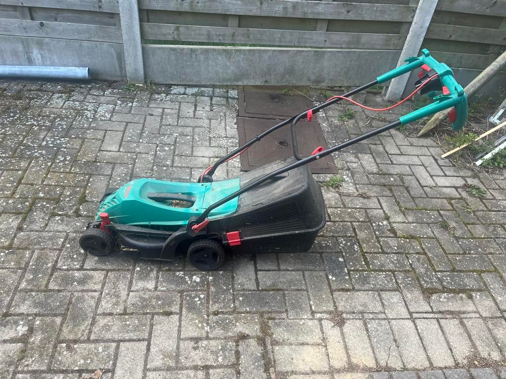 grasmaaier bosh, Ophalen, Gebruikt
