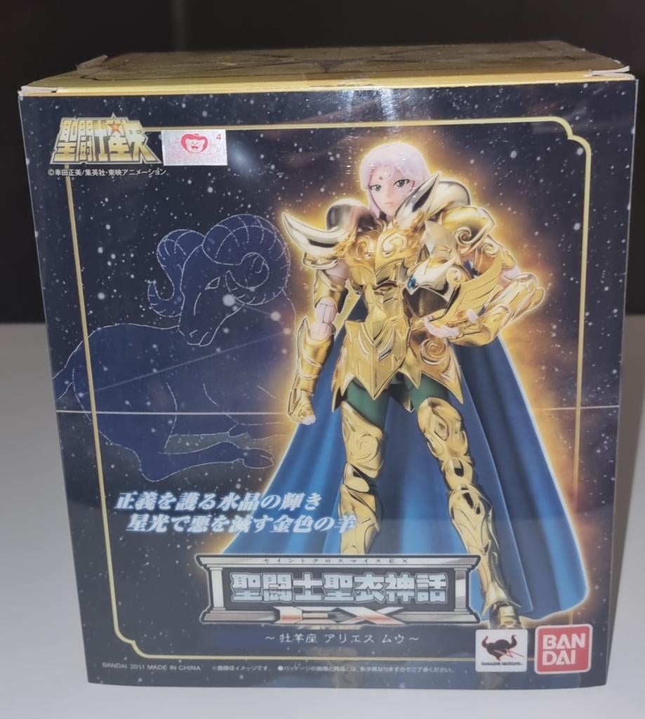 saint Seiya Myth Cloth Ex Mü du Belier Aries V1, Collections, Statues & Figurines, Comme neuf, Fantasy, Enlèvement