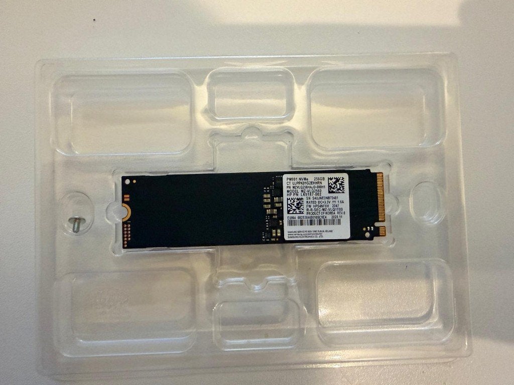 Samsung PM991 M.2 NVMe SSD 256GB, 256GB, Enlèvement ou Envoi, SSD, Interne