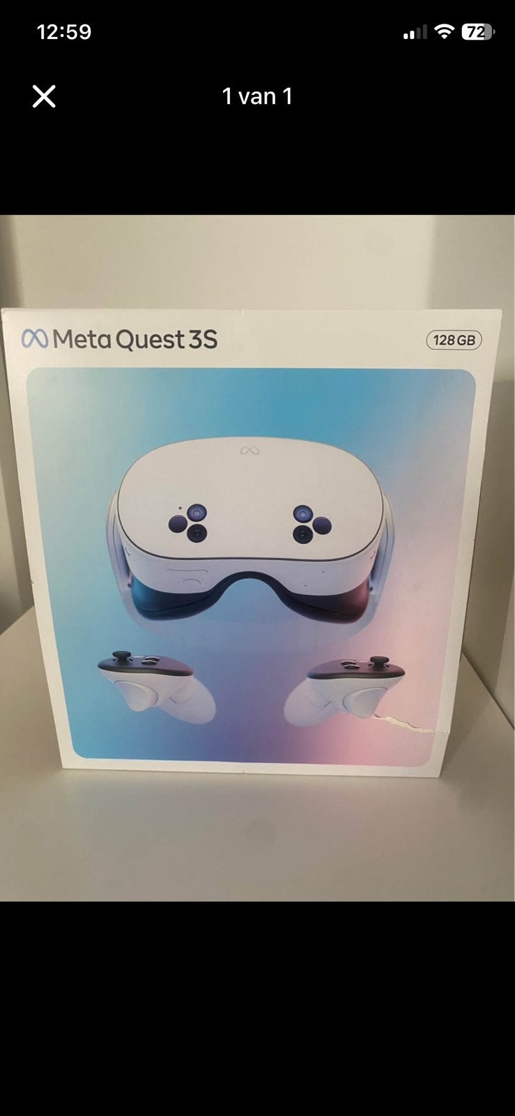 Meta quest 3s, Dieren en Toebehoren, Ophalen of Verzenden, Zo goed als nieuw