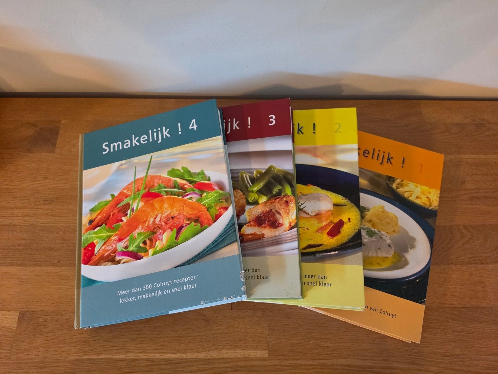 Kookboeken Colruyt,  deel 1,2,3 en 4, Boeken, Ophalen