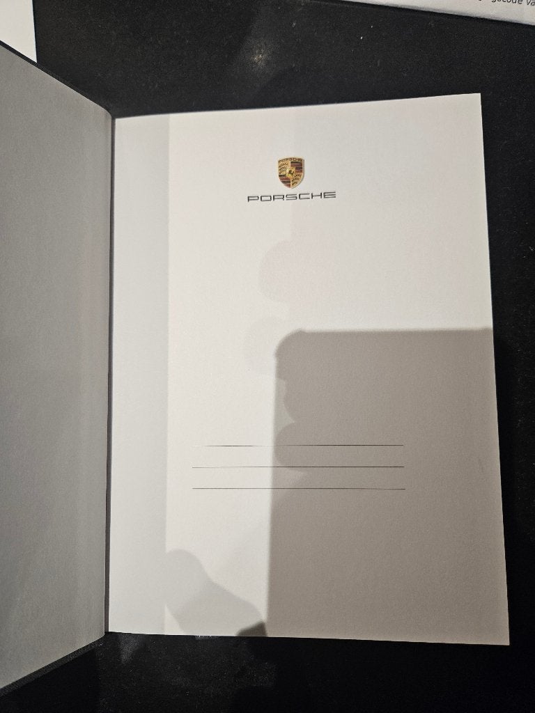 Porche Notitieboek, Particulier, Te koop