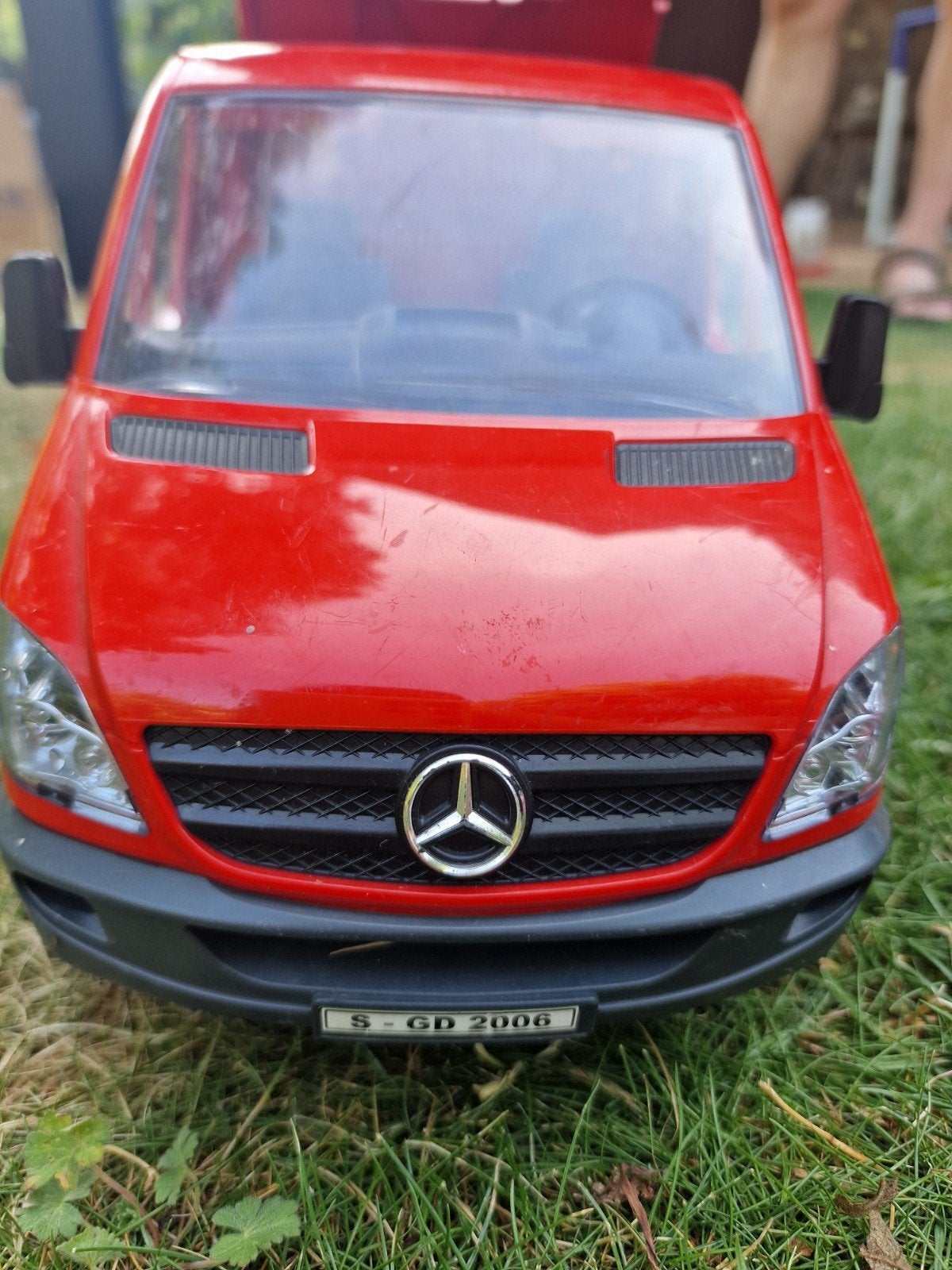 Rode Bruder Mercedes Sprinter — Voiture/Maquette de voiture, Enlèvement ou Envoi, Comme neuf