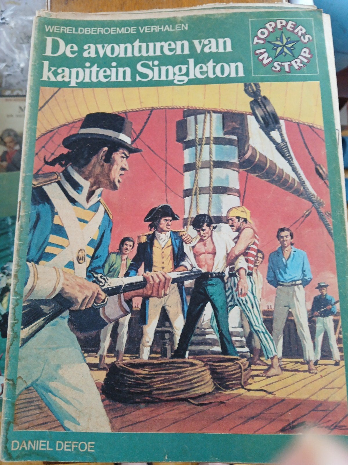 DE AVONTUREN VAN KAPITEIN SINGELTON TOPPERS IN STRIP, Boeken, Ophalen of Verzenden