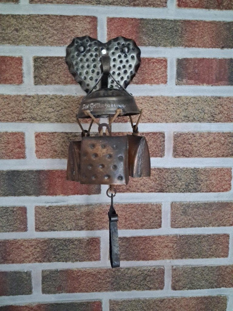 sonnette murale décorative vintage/cloche à vache, Enlèvement ou Envoi
