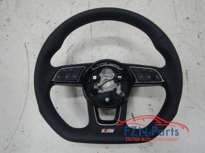 Audi A4/S4 A5/S5 8W S-Line Stuur MF+F1 Leer (Leder Leren), Autos : Pièces & Accessoires, Commande, Enlèvement ou Envoi, Utilisé