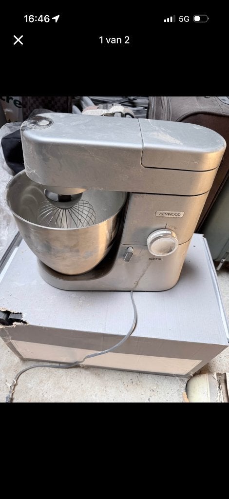 Kenwood keukenrobot, Elektronische apparatuur, Ophalen, Zo goed als nieuw, Vaatwasserbestendig