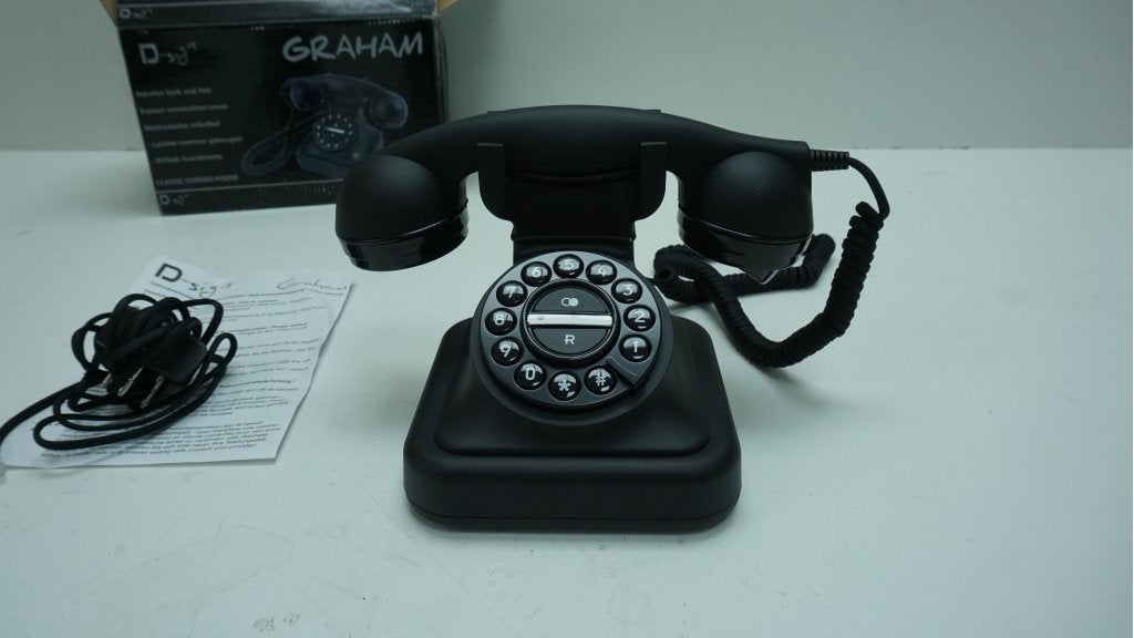 Profoon D-SIGN Graham Retro Telefoon, Enlèvement ou Envoi, Niet ingevuld, Niet ingevuld, Niet ingevuld