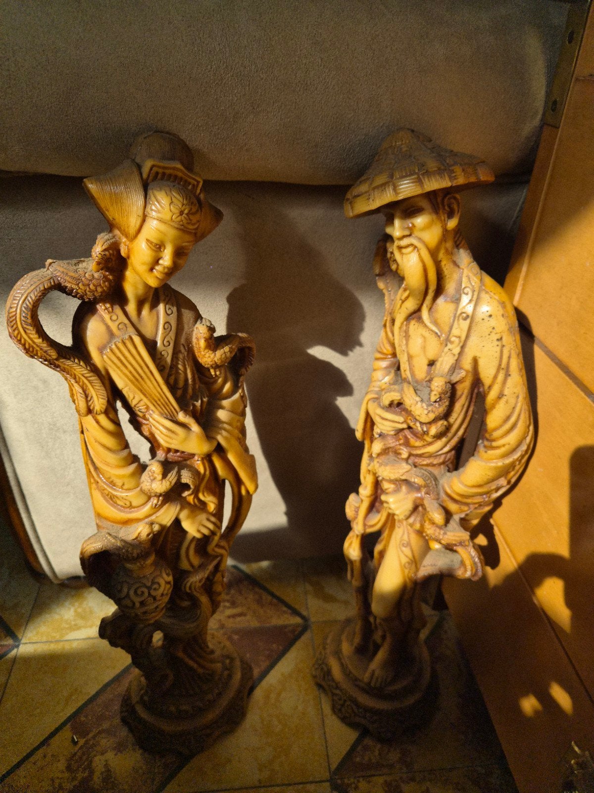 Standbeeld van een paar, Ophalen, Zo goed als nieuw, Figuur of Figuren
