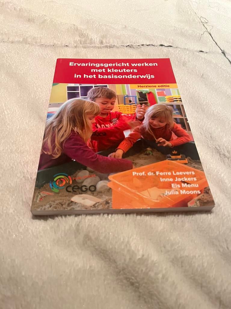 Ervaringsgericht werken met kleuters in het basisonderwijs, Boeken, Studieboeken en Cursussen, Verzenden, Beta, Zo goed als nieuw