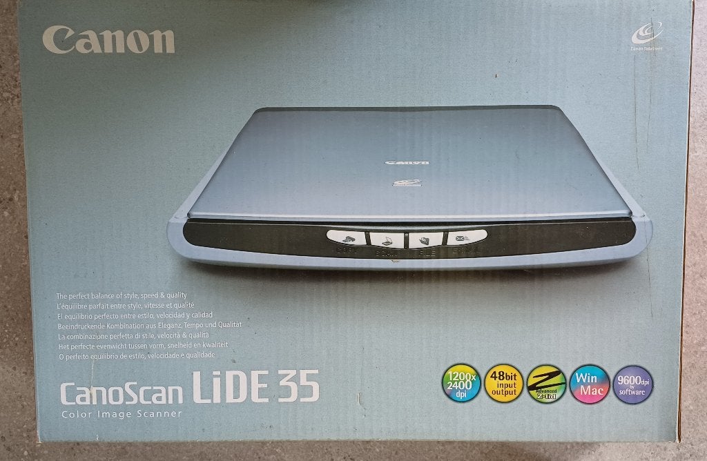 CANON CANOSCAN LIDE 35 - scanner à plat, Enlèvement ou Envoi, Utilisé, Scanner à plat, Canon
