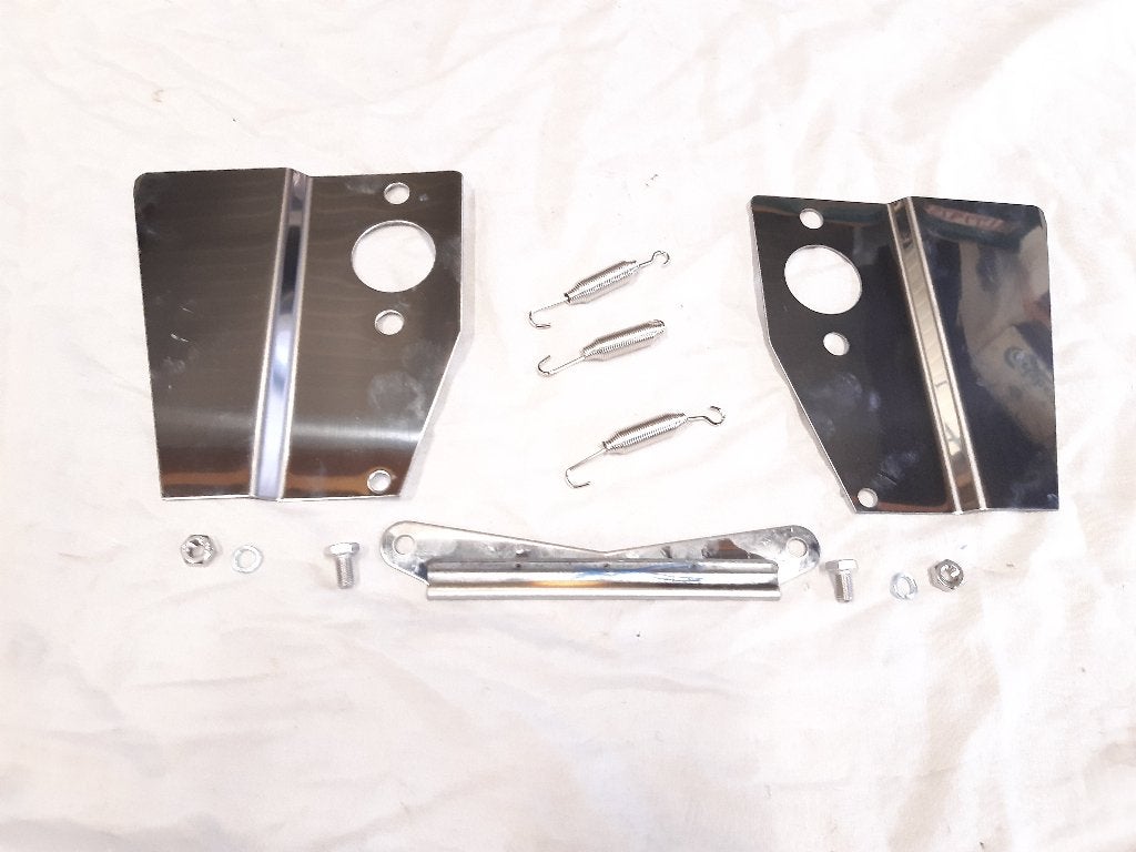 Bouclier thermique en INOX pour TWIN HS2 CARBS, Classic Mini, Enlèvement, Neuf, Mini