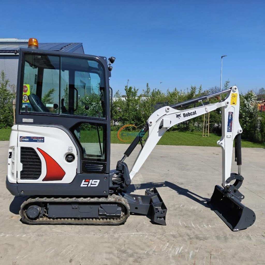 Bobcat E19 graafmachine - 2021 - 2063h - 1.76T - PE910, Ophalen