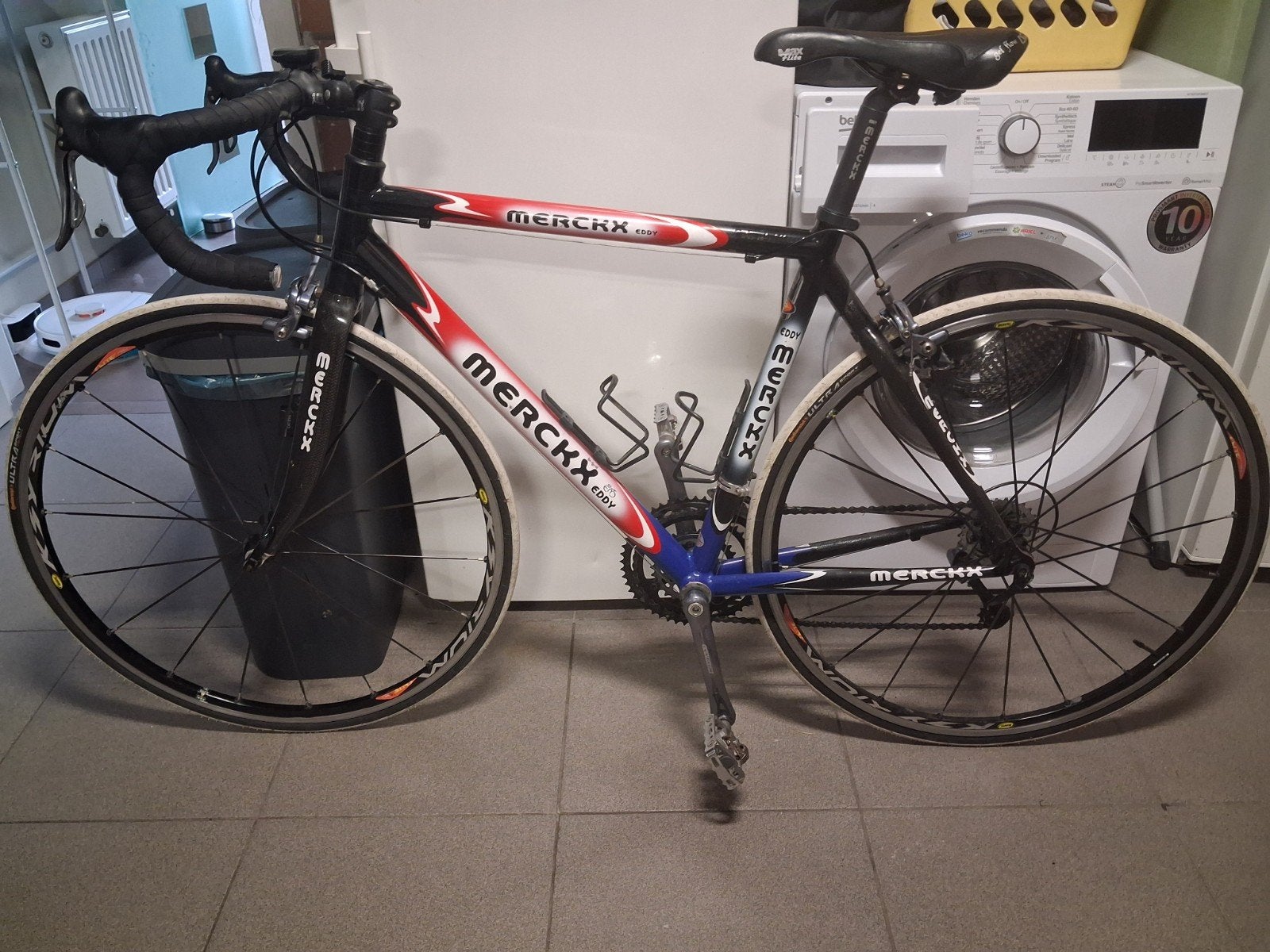 Koersfiets, Ophalen