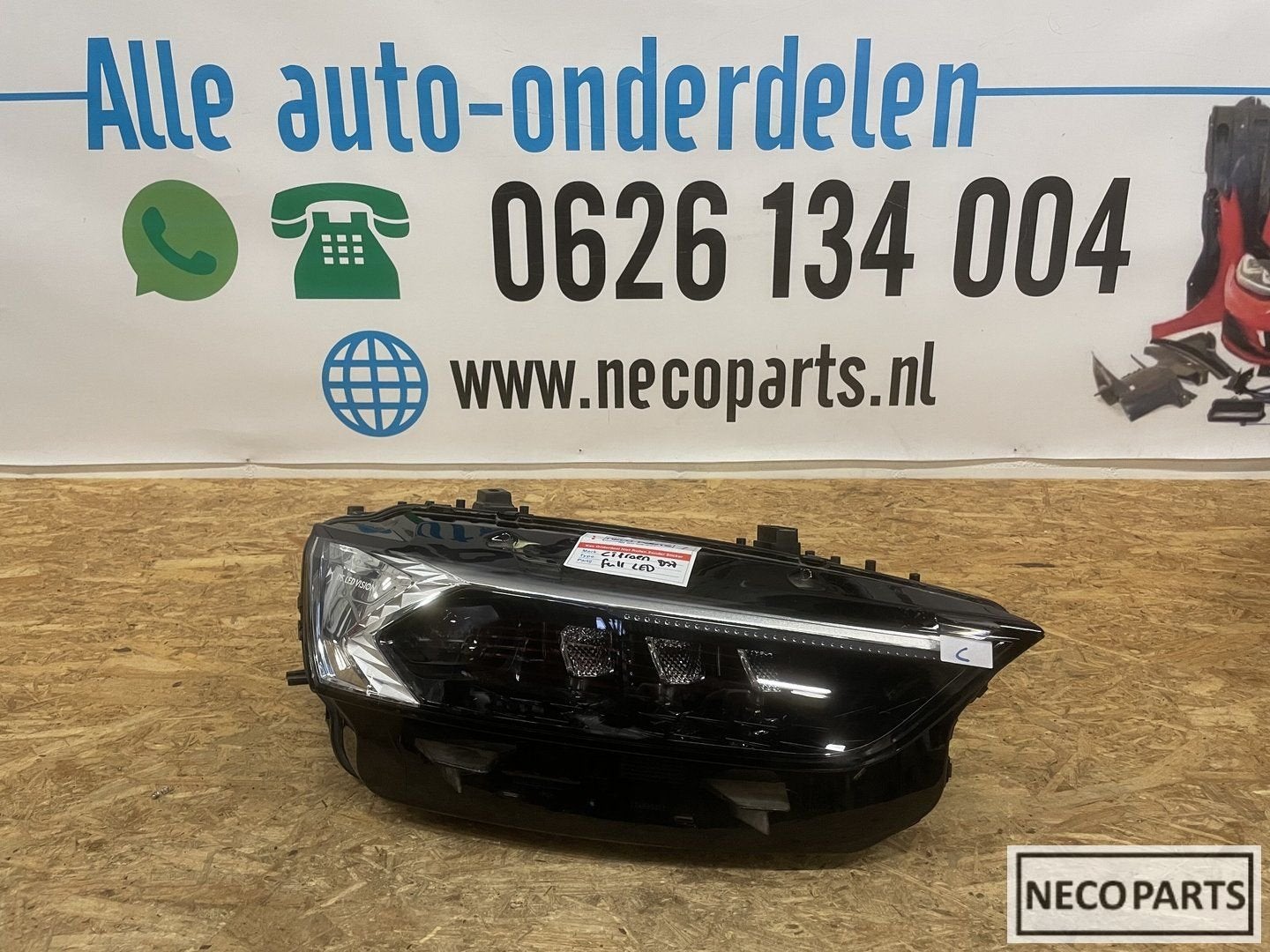 CITROËN DS7 VOL LED KOPLAMP ORIGINEEL RECHTS 9816526980, Autos : Pièces & Accessoires, Éclairage, Citroën, Utilisé, Enlèvement ou Envoi