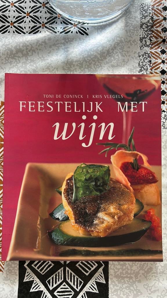 Receptenboek feestelijk met wijn, Gelezen, Verzenden, Nederland en België, Hoofdgerechten