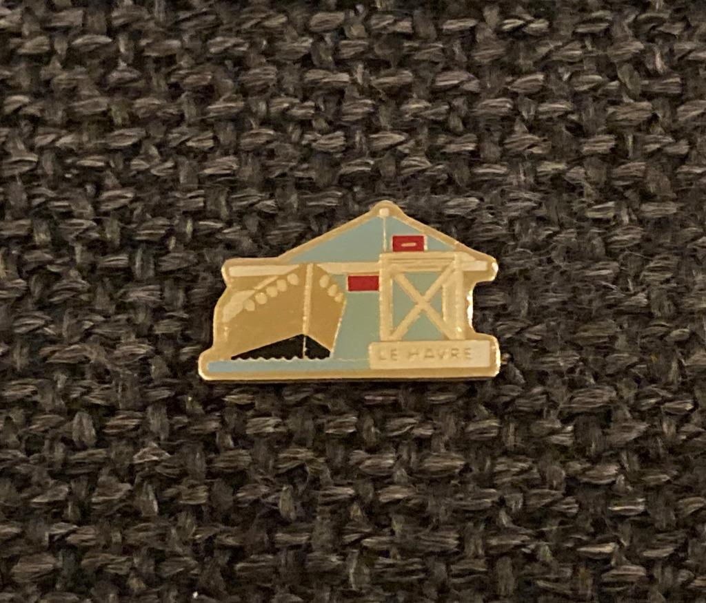 PIN - LE HAVRE - FRANCE - FRANKRIJK, Verzenden, Gebruikt, Stad of Land, Speldje of Pin