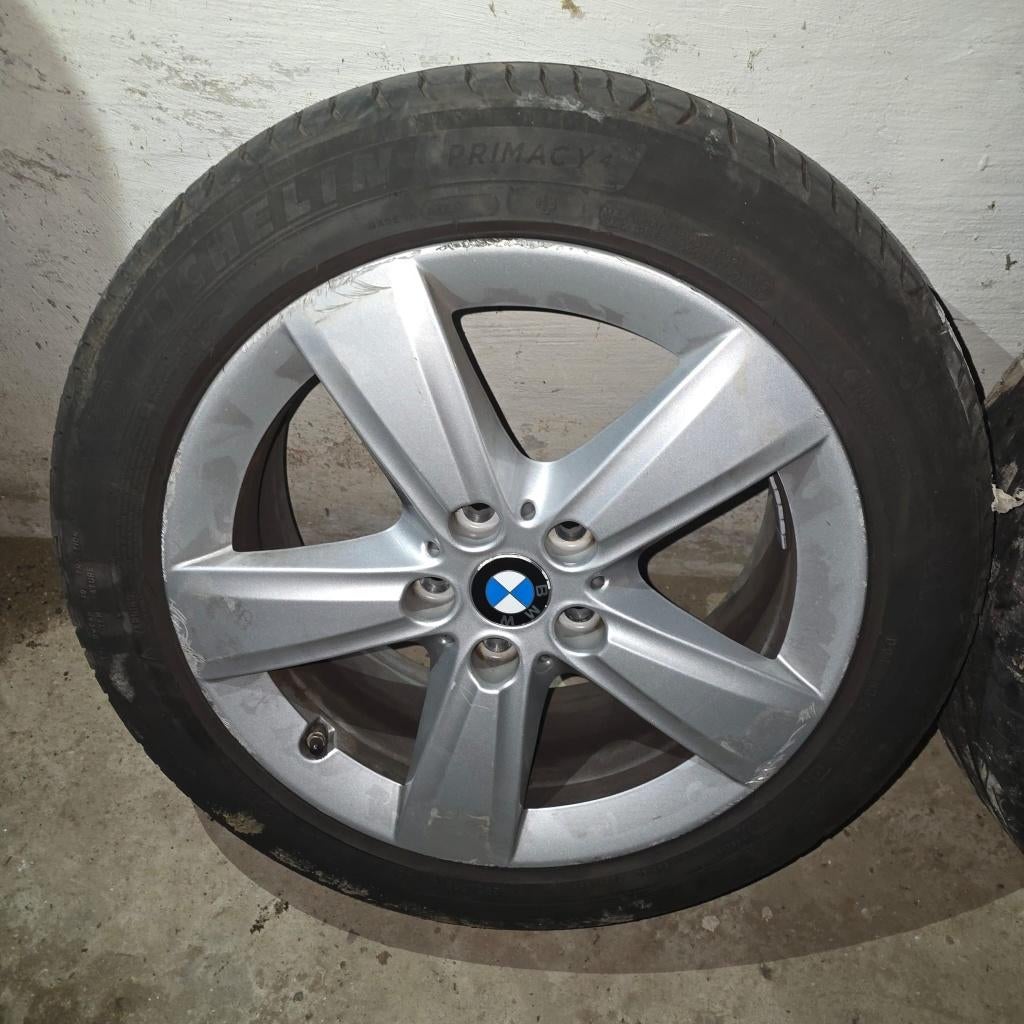 BMW Gran Tourer Zummer banden op velgen 205/55R17, Auto-onderdelen, Banden en Velgen, Ophalen, Gebruikt, Banden en Velgen, 17 inch