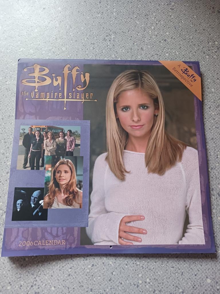 Buffy the vampire slayer - official calendar 2006, Divers, Calendriers, Enlèvement, Calendrier mensuel, Utilisé
