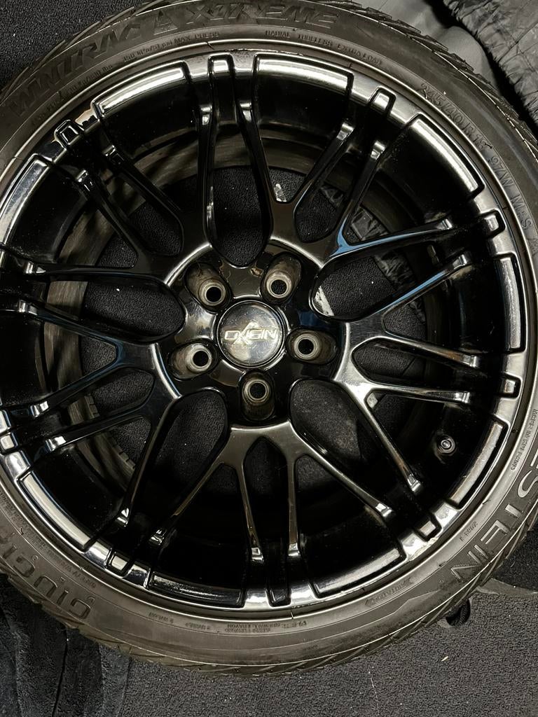 Velgen met winterbanden, 5x112, ao. VW/Audi/ BMW/Mercedes, Enlèvement, Utilisé
