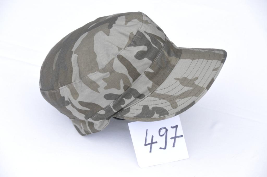 Militaria Casquette toile bariolée F497, Enlèvement ou Envoi, Armée de terre