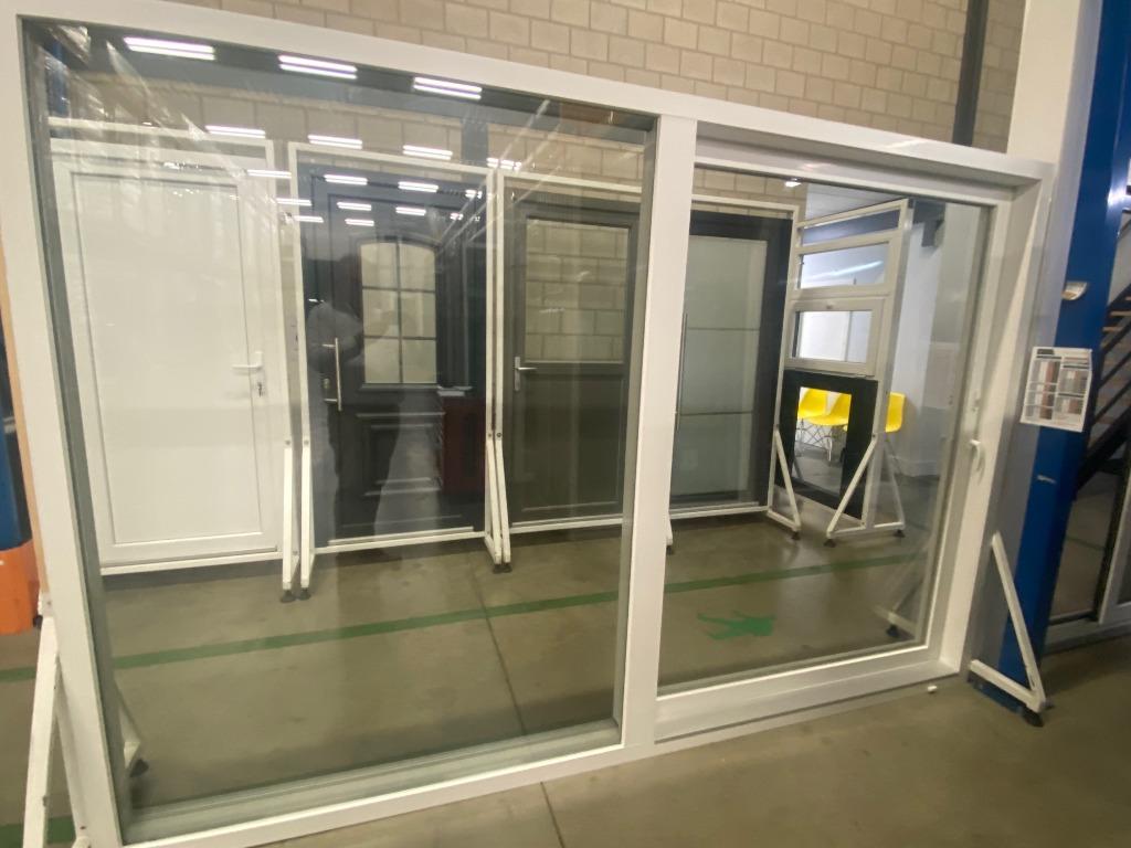 pvc kozijn, raam, deur, schuifraam, 7039, 7016, 9005, 7016, Neuf, 160 cm ou plus, 160 cm ou plus, Fenêtre de façade ou Vitre