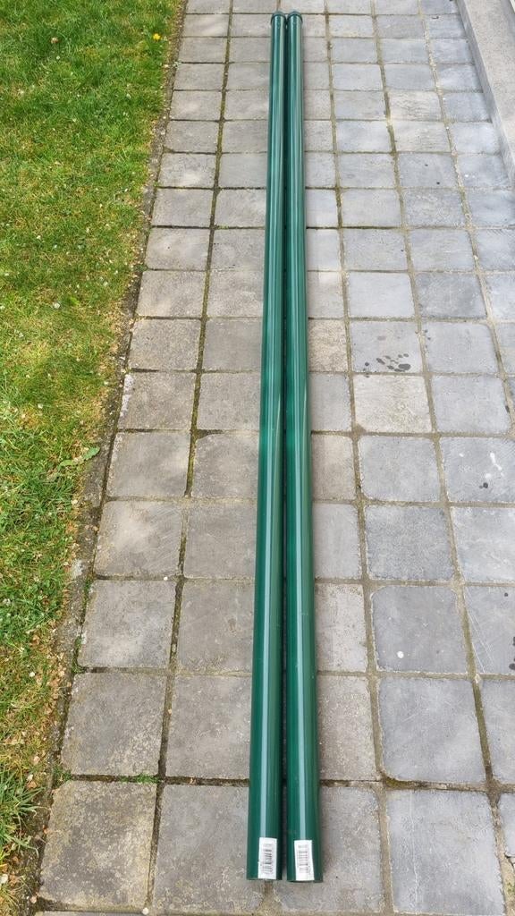2x Giardino ronde tuinpaal diam. 4,8 cm lengte 240 cm, Tuin en Terras, Ophalen, Nieuw, IJzer