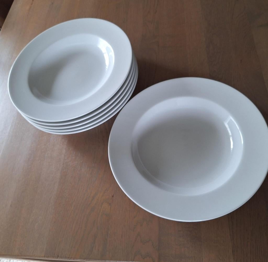 Pastaborden, Huis en Inrichting, Ophalen, Zo goed als nieuw, Porselein, Bord(en)