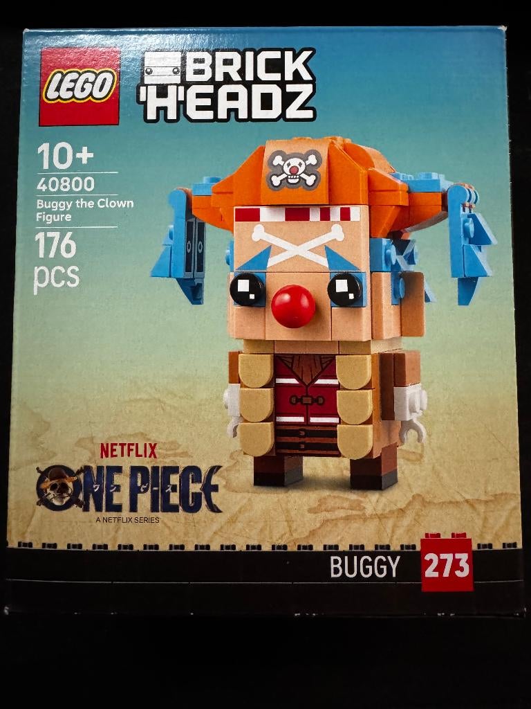 Buggy de Clown BrickHeadz One Piece 40800 Lego, Kinderen en Baby's, Speelgoed | Duplo en Lego, Nieuw, Lego, Complete set, Ophalen of Verzenden