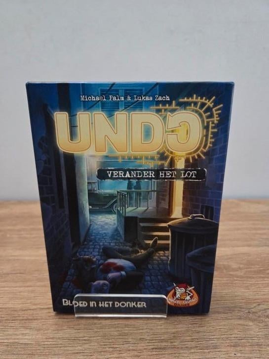 Undo Verander het lot Bloed in het donker White Goblin Games, Enlèvement ou Envoi, Comme neuf