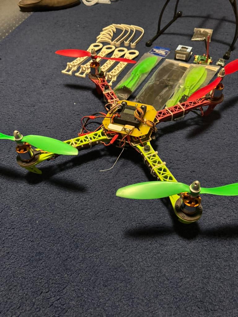 Vliegklare 450 drone, Hobby en Vrije tijd, Ophalen of Verzenden, Gebruikt, Elektro, Quadcopter of Multicopter
