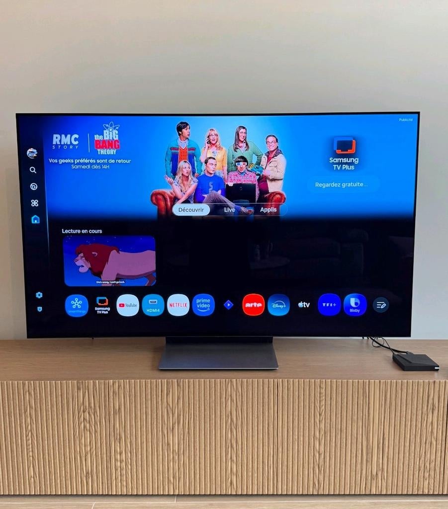 T.V Samsung OLED 55'' 4K, OLED, Comme neuf, Enlèvement, Samsung