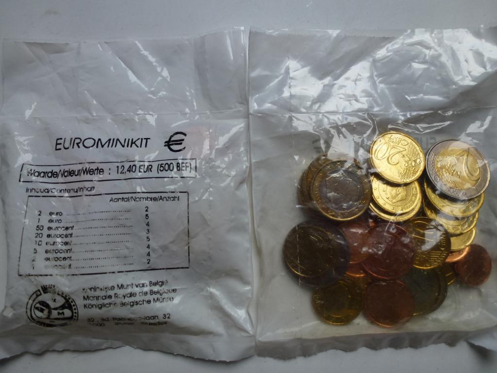 Euromunten sets - eerste mini kits - Koninklijke Munt 1999, Postzegels en Munten, Munten | Europa | Euromunten, Ophalen of Verzenden