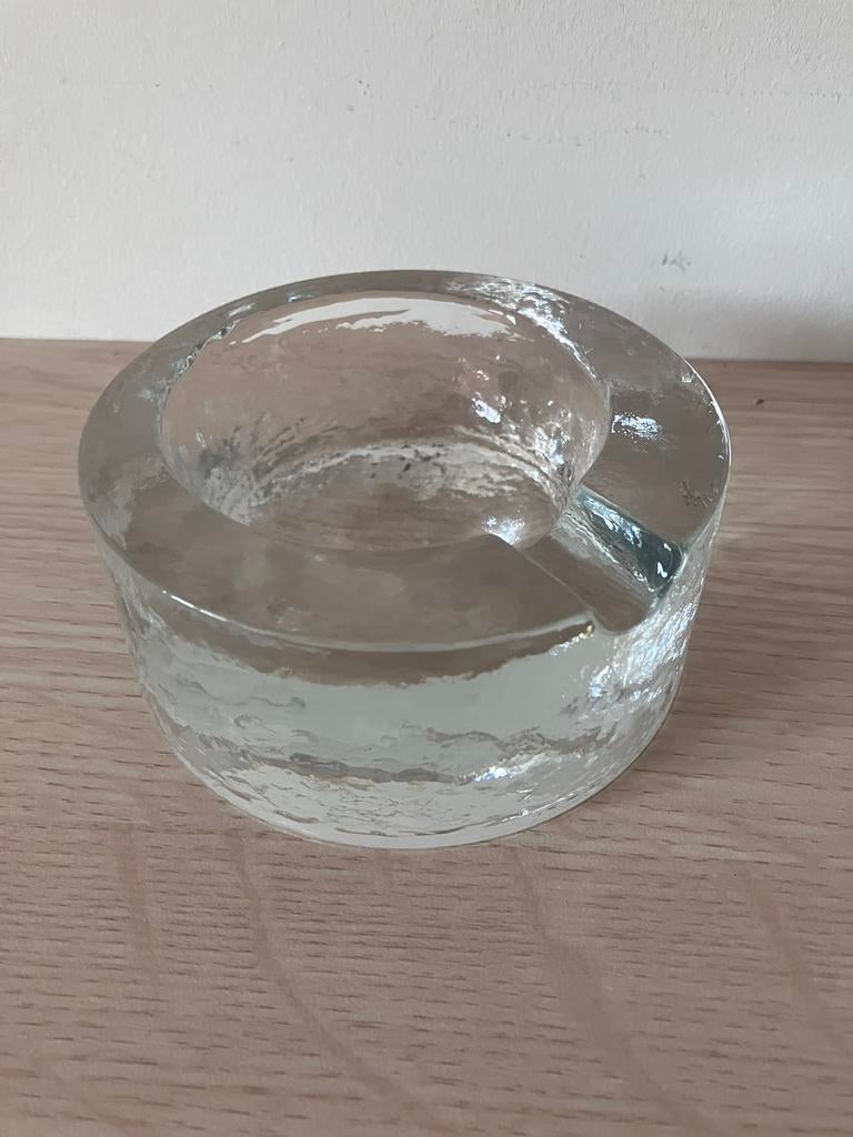 Glazen asbak / pijphouder in Scandinavisch glas, Enlèvement ou Envoi
